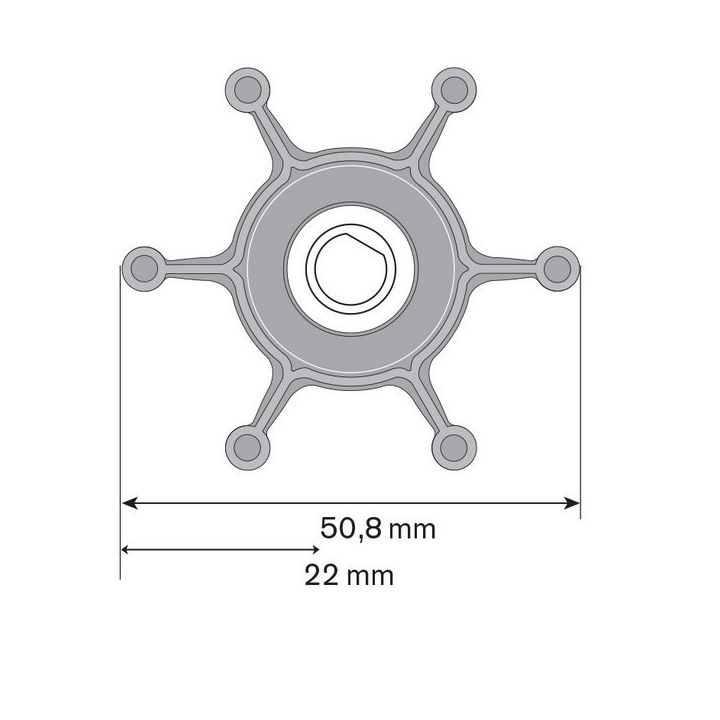 TURBINE NITRILE F38B-19/F4B-19