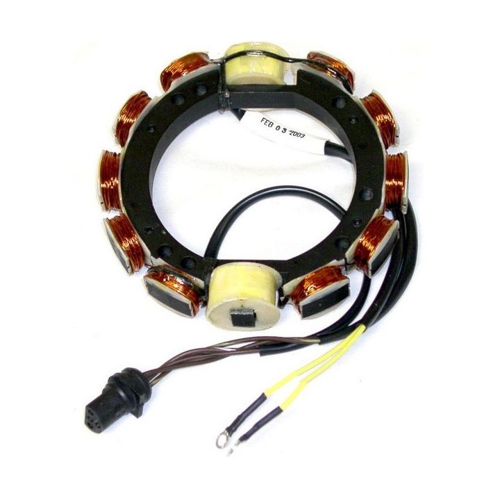 JOHNSON/EVINRUDE STATOR - 6 CYL. (9 AMP)
