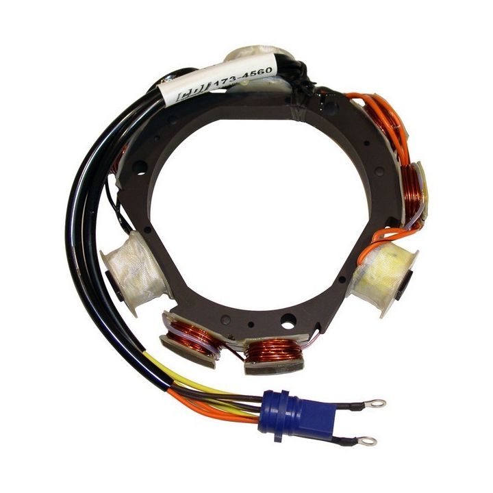JOHNSON/EVINRUDE STATOR - 2/3 CYL. (9 AMP)