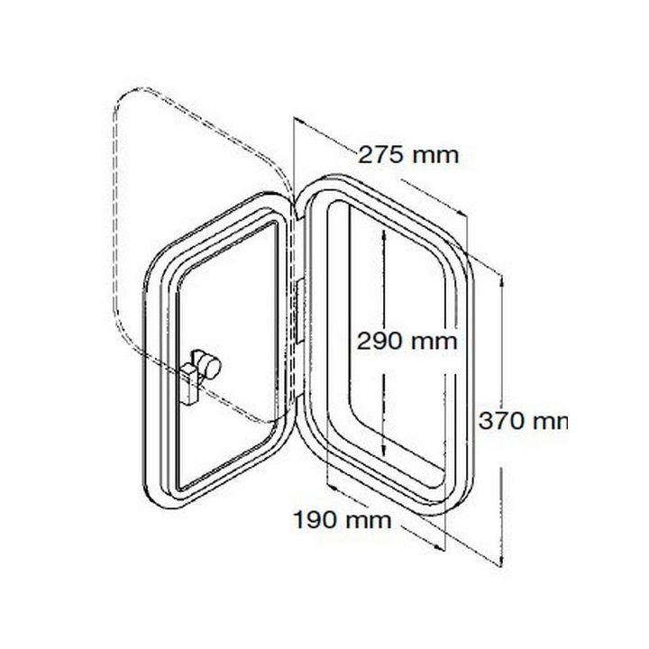 TRAPPE DE VISITE 275x370MM