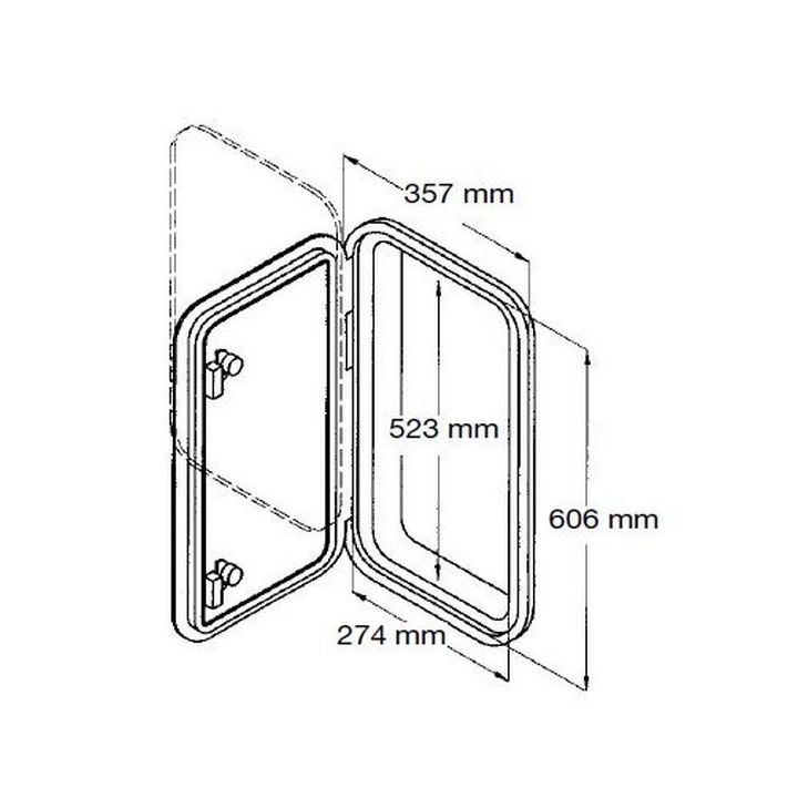 BOITE ENCASTRABLE PROFONDEUR 320MM