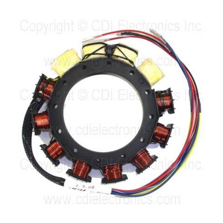 MERCURY STATOR - 6 CYL (16 AMP)