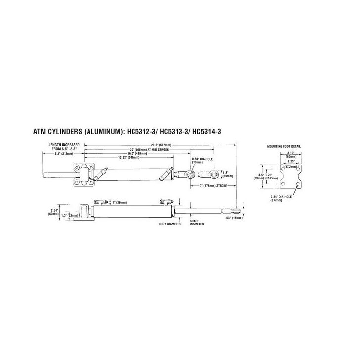 VERIN SEASTAR BA150-7ATM