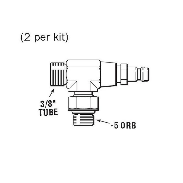 TE PURGEUR 3/8"x5ORB (x2)