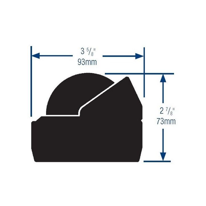 COMPAS EXPLORER S-53 BLANC A ENCASTRER Ø70MM