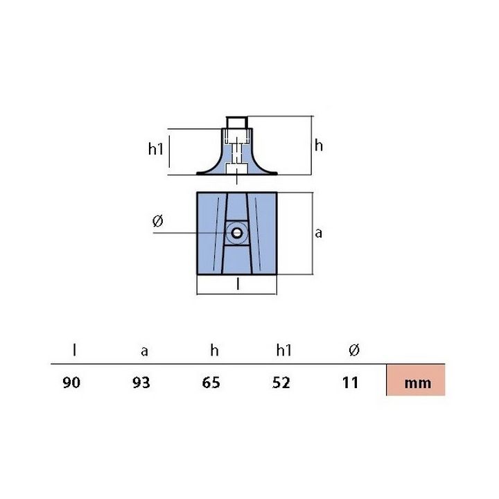 PLAQUE YAMAHA F300/350