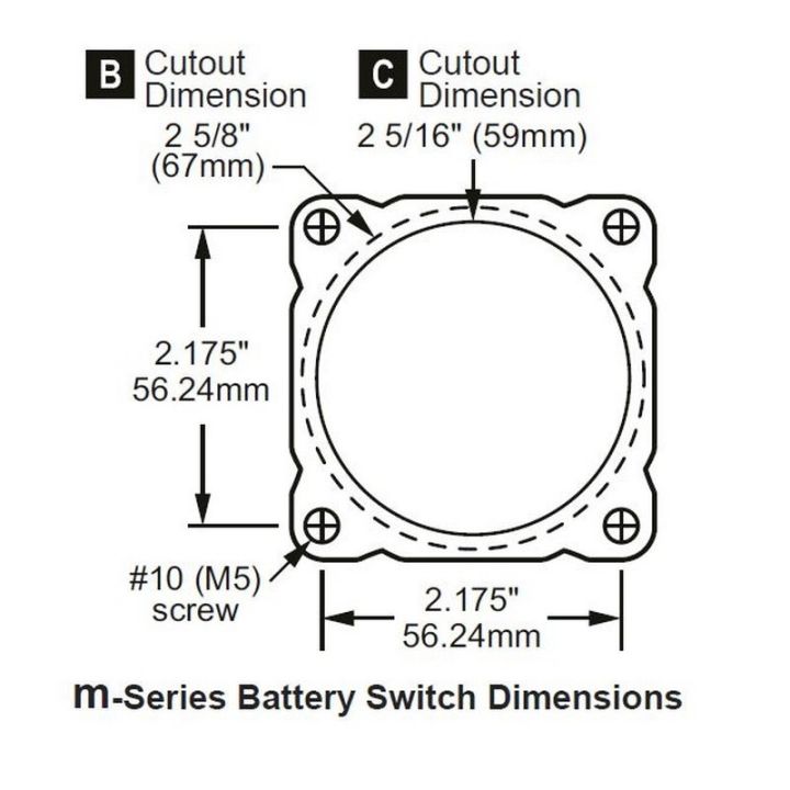 COUPE BATTERIE SERIE M DUAL CIRCUIT+
