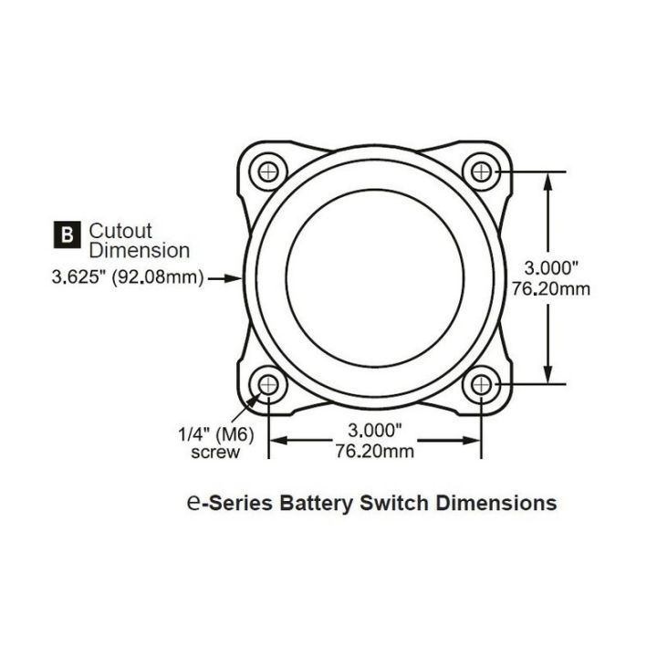 COUPE BATTERIE SERIE E ON/OFF