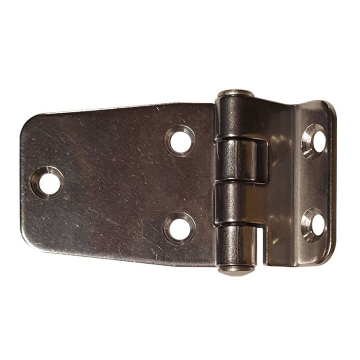 CHARNIERE INOX COUDEE 63.5x38MM