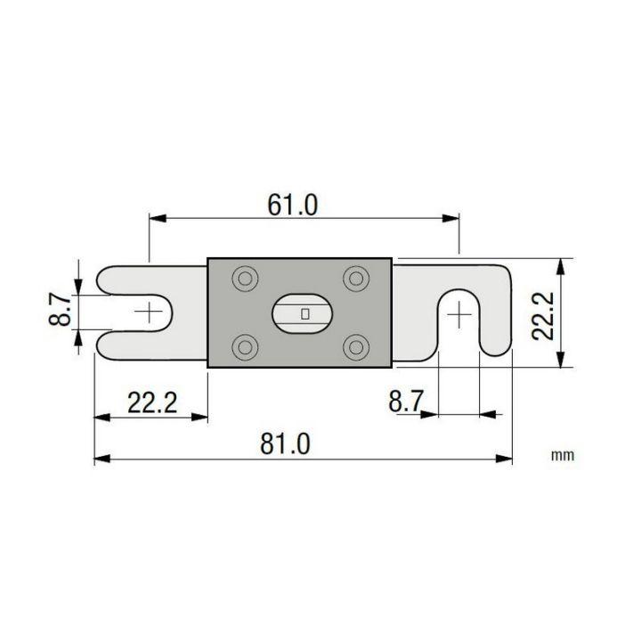 FUSIBLE TYPE ANL 100A