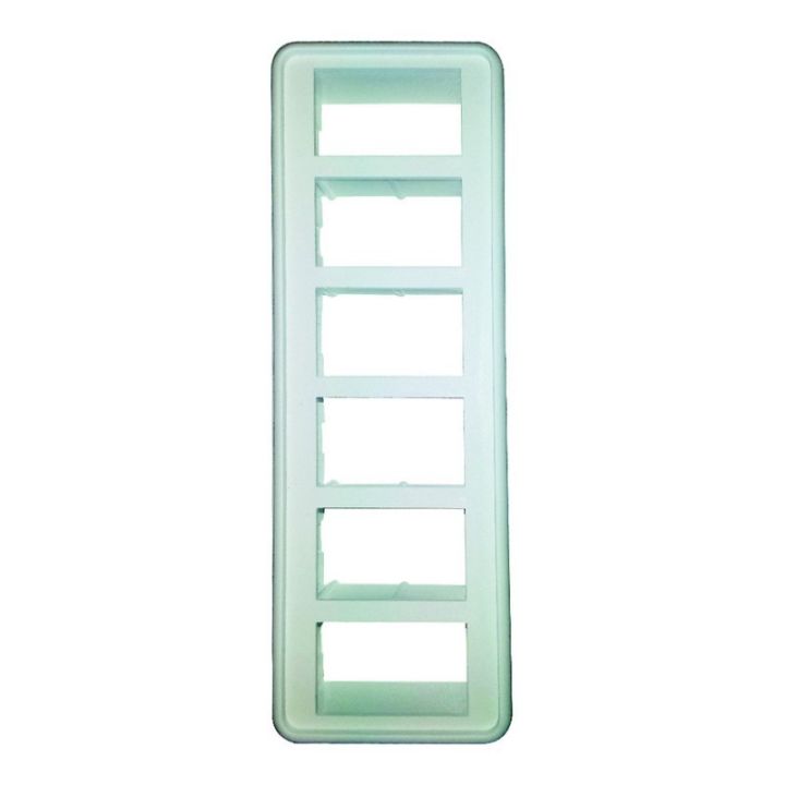 TABLEAU 6 CONTACTEURS BLANC